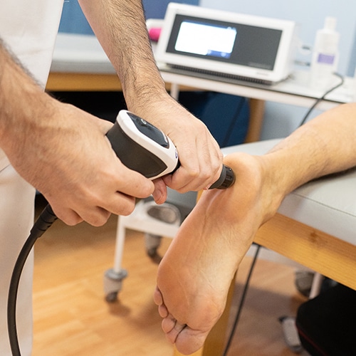 Ondas de choque fisioterapia guadalajara
